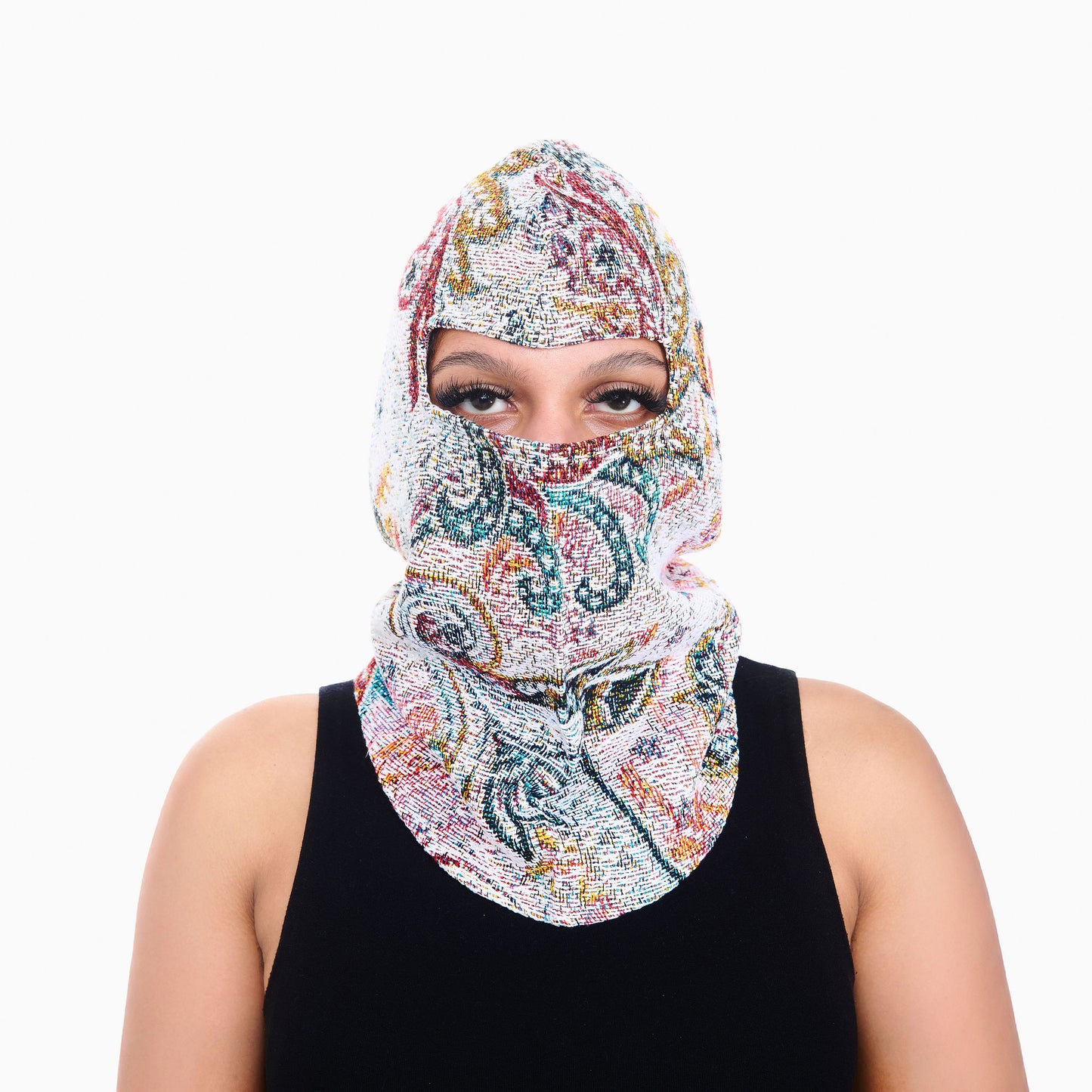 Floral Paisley Balaclava 1.0